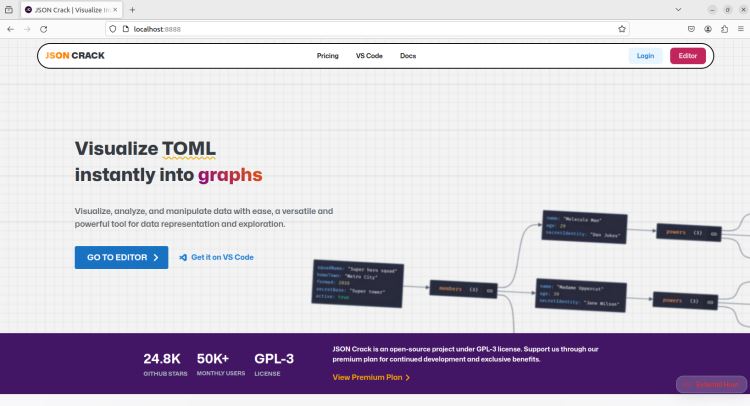 使用Docker部署JSON Crack的流程步骤